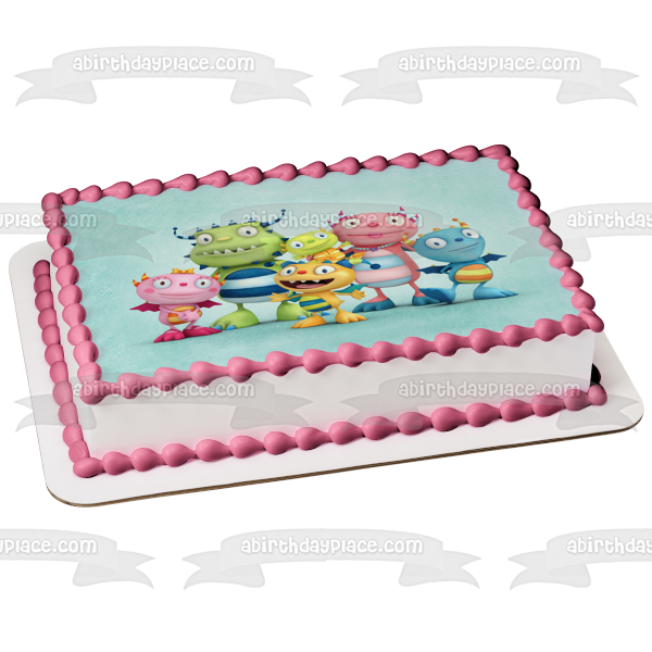 Henry Hugglemonster Summer Denzel Cobby Ivor Momma Doddo Edible Cake Topper Image ABPID27343 Supply