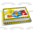 Sesame Street Baby Big Bird Baby Elmo Baby Cookie Monster Edible Cake Topper Image ABPID27380 Hot on Sale