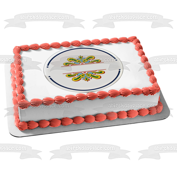 Sgt. Pepper s Lonely Hearts Club Band Logo Drum Edible Cake Topper Image ABPID27344 For Discount