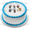 Legends of Roblox Various Famous Characters Edible Cake Topper Image ABPID15168 on Sale