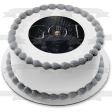 Game of Thrones Sandor Clegane Iron Throne Black Background Edible Cake Topper Image ABPID27218 Discount