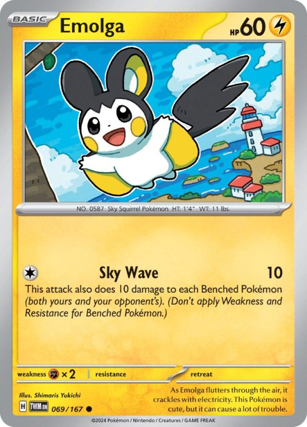 Emolga (069 167) [Scarlet & Violet: Twilight Masquerade] Online