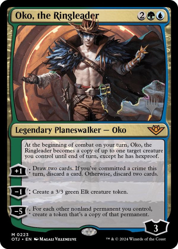 Oko, the Ringleader (Promo Pack) [Outlaws of Thunder Junction Promos] Fashion