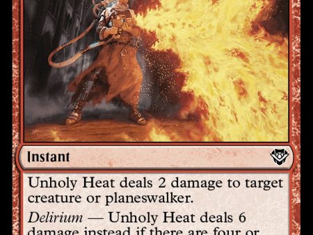 Unholy Heat [Outlaws of Thunder Junction Commander] on Sale