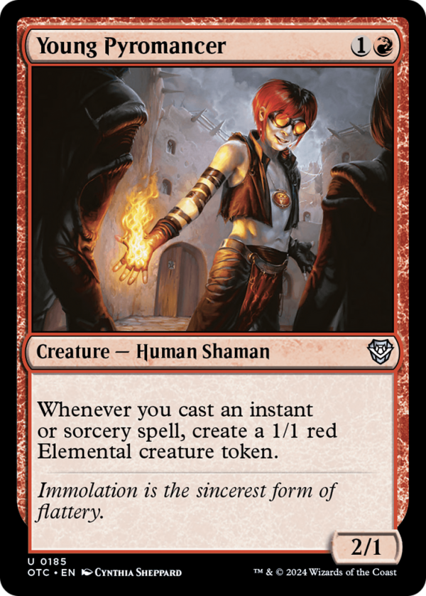 Young Pyromancer [Outlaws of Thunder Junction Commander] Supply