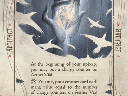 Aether Vial (Rainbow Foil) [Secret Lair Drop Series] Online Hot Sale