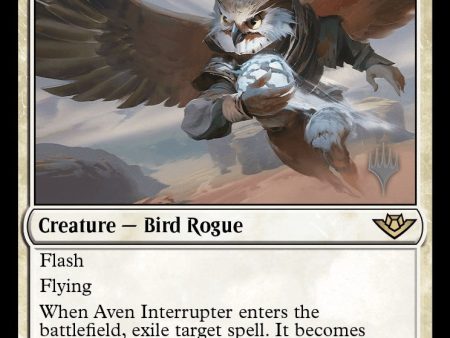 Aven Interrupter (Promo Pack) [Outlaws of Thunder Junction Promos] Cheap