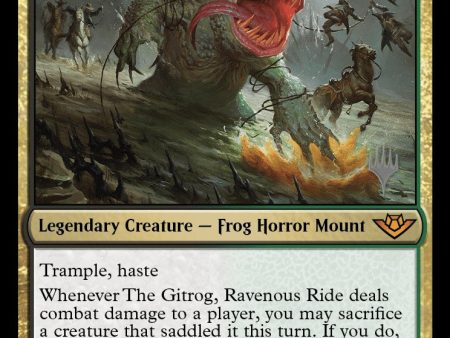 The Gitrog, Ravenous Ride (Promo Pack) [Outlaws of Thunder Junction Promos] For Cheap