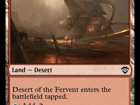 Desert of the Fervent [Outlaws of Thunder Junction Commander] Online Sale