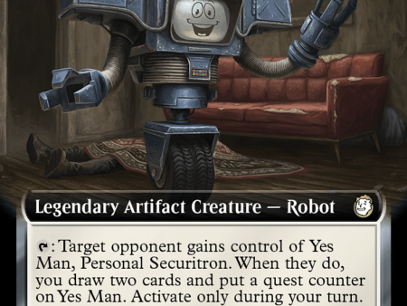 Yes Man, Personal Securitron (Extended Art) [Fallout] Online