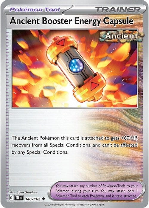 Ancient Booster Energy Capsule (140 162) [Scarlet & Violet: Temporal Forces] Online Hot Sale