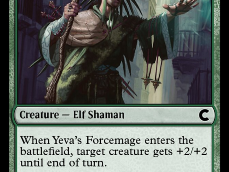 Yeva s Forcemage [Ravnica: Clue Edition] Cheap