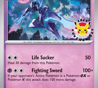 Ceruledge (040 091) (Pokemon Day 2024)(Cosmos Holo) [Scarlet & Violet: Black Star Promos] Discount